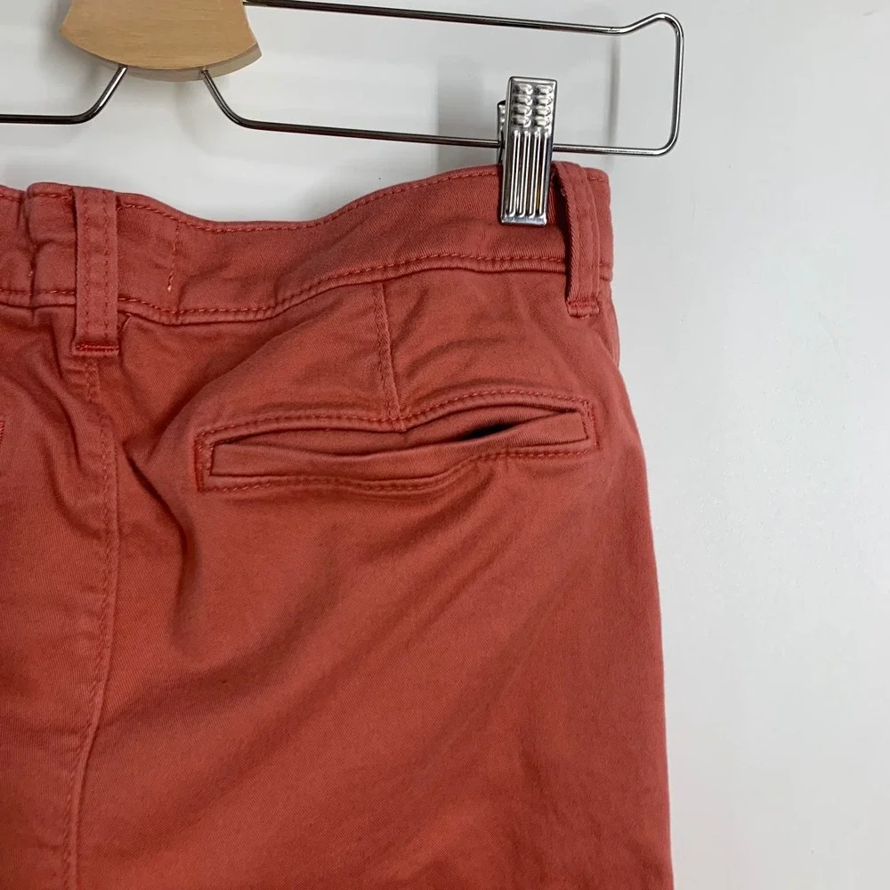 Abercrombie Kids Slim‎ Pants Coral Red Chino Casual Boys Size 15/16